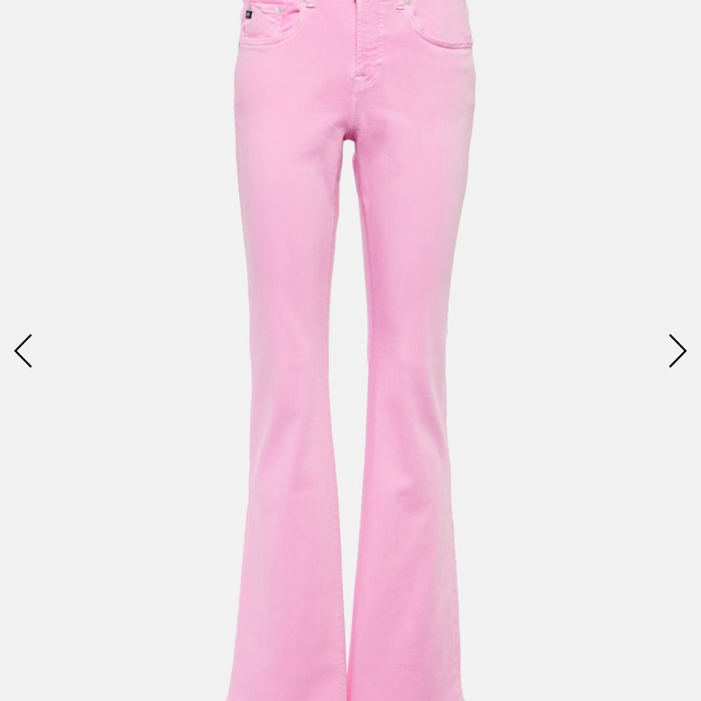 AG Sophie cotton-blend bootcut jeans